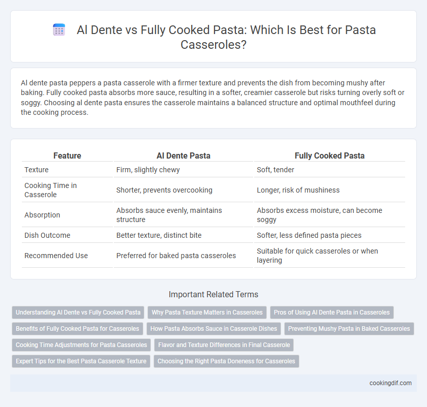 Al Dente vs Fully Cooked Pasta: Which Is Best for Pasta Casseroles?