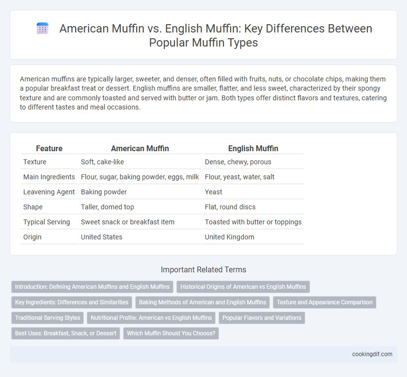American Muffin vs. English Muffin: Key Differences Between Popular Muffin Types
