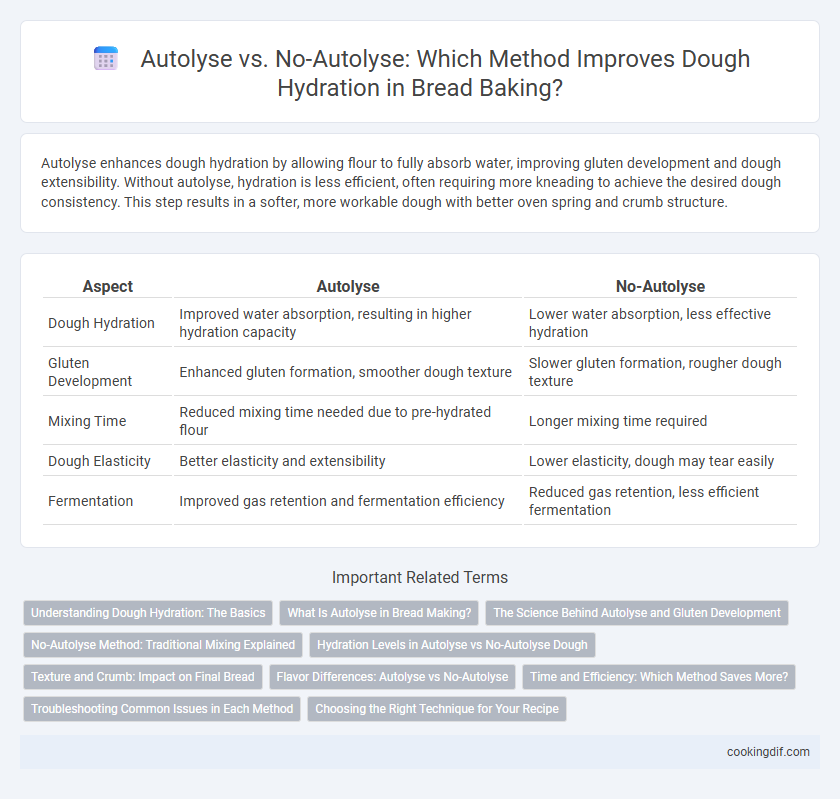 Autolyse vs. No-Autolyse: Which Method Improves Dough Hydration in Bread Baking?