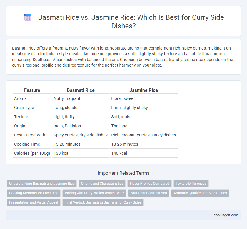 Basmati Rice vs. Jasmine Rice: Which Is Best for Curry Side Dishes?