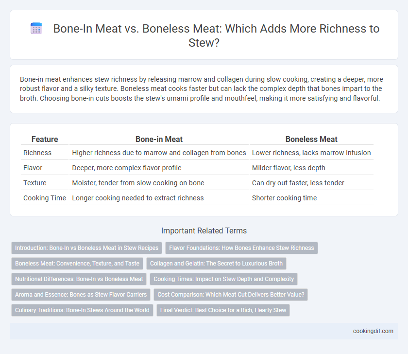 Bone-In Meat vs. Boneless Meat: Which Adds More Richness to Stew?