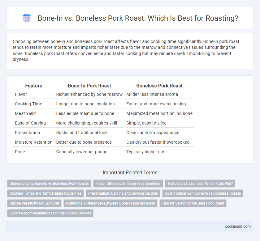 Bone-In vs. Boneless Pork Roast: Which Is Best for Roasting?