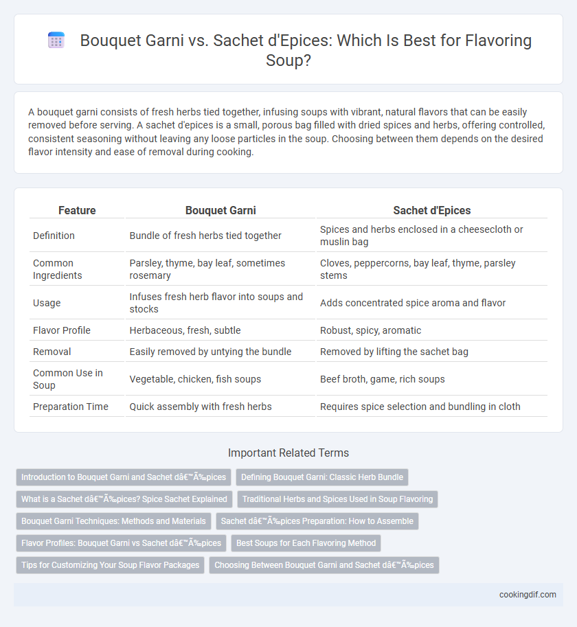 Bouquet Garni vs. Sachet d'Epices: Which Is Best for Flavoring Soup?