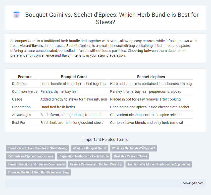 Bouquet Garni vs. Sachet d'Epices: Which Herb Bundle is Best for Stews?