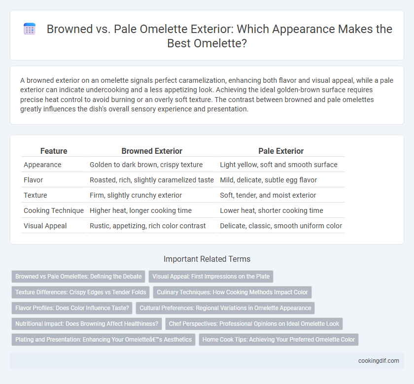 Browned vs. Pale Omelette Exterior: Which Appearance Makes the Best Omelette?