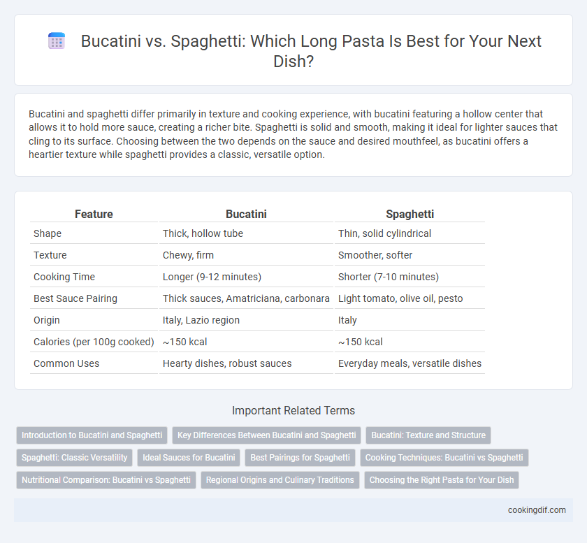 Bucatini vs. Spaghetti: Which Long Pasta Is Best for Your Next Dish?