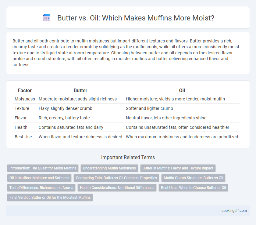 Butter vs. Oil: Which Makes Muffins More Moist?