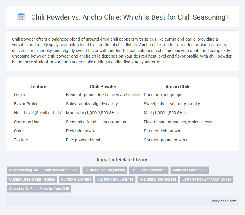 Chili Powder vs. Ancho Chile: Which Is Best for Chili Seasoning?