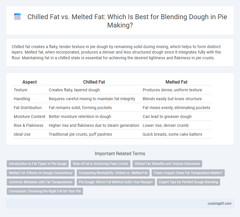 Chilled Fat vs. Melted Fat: Which Is Best for Blending Dough in Pie Making?