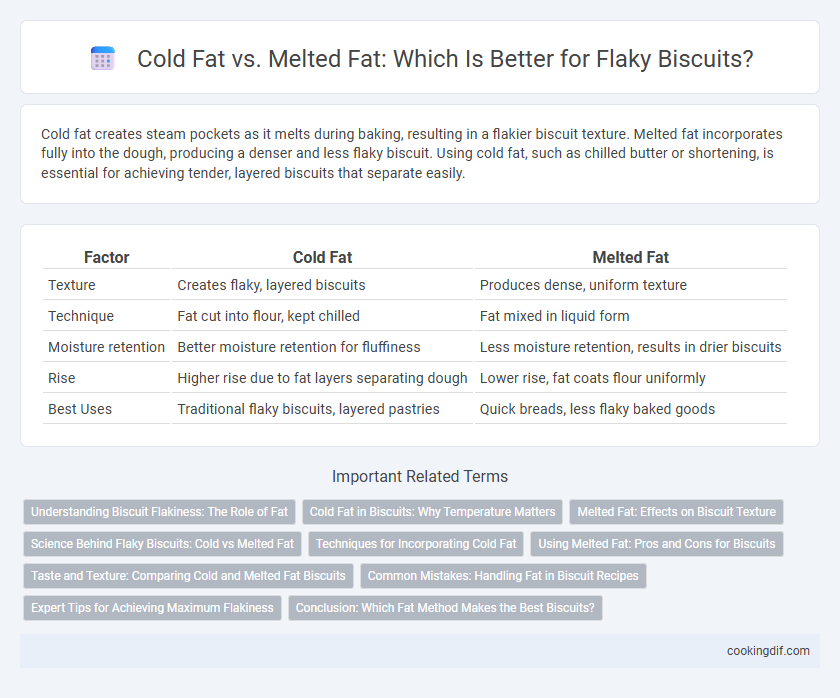 Cold Fat vs. Melted Fat: Which Is Better for Flaky Biscuits?
