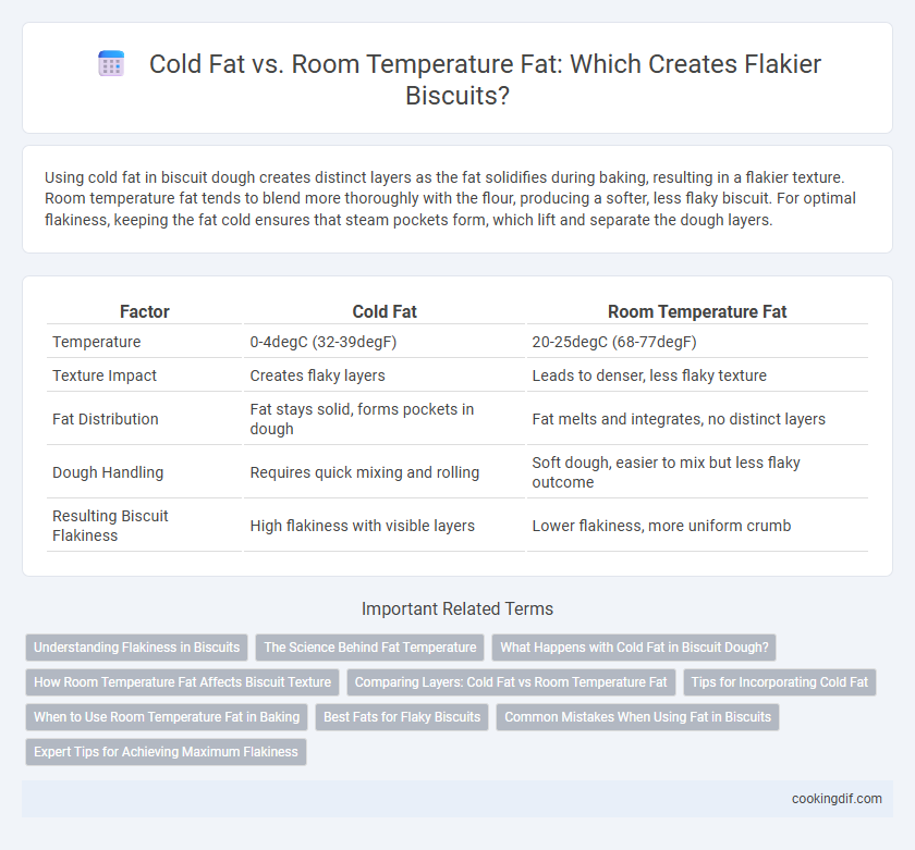 Cold Fat vs. Room Temperature Fat: Which Creates Flakier Biscuits?