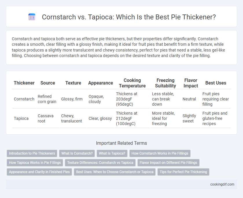 Cornstarch vs. Tapioca: Which Is the Best Pie Thickener?