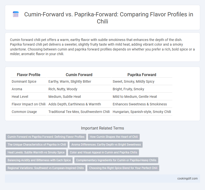 Cumin-Forward vs. Paprika-Forward: Comparing Flavor Profiles in Chili