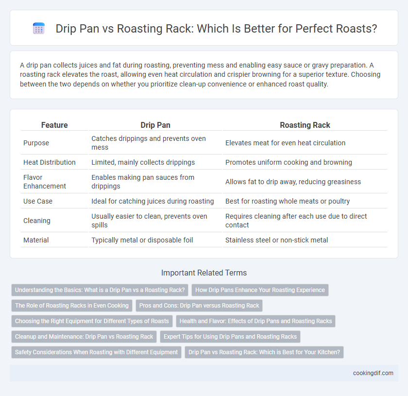 Drip Pan vs Roasting Rack: Which Is Better for Perfect Roasts?