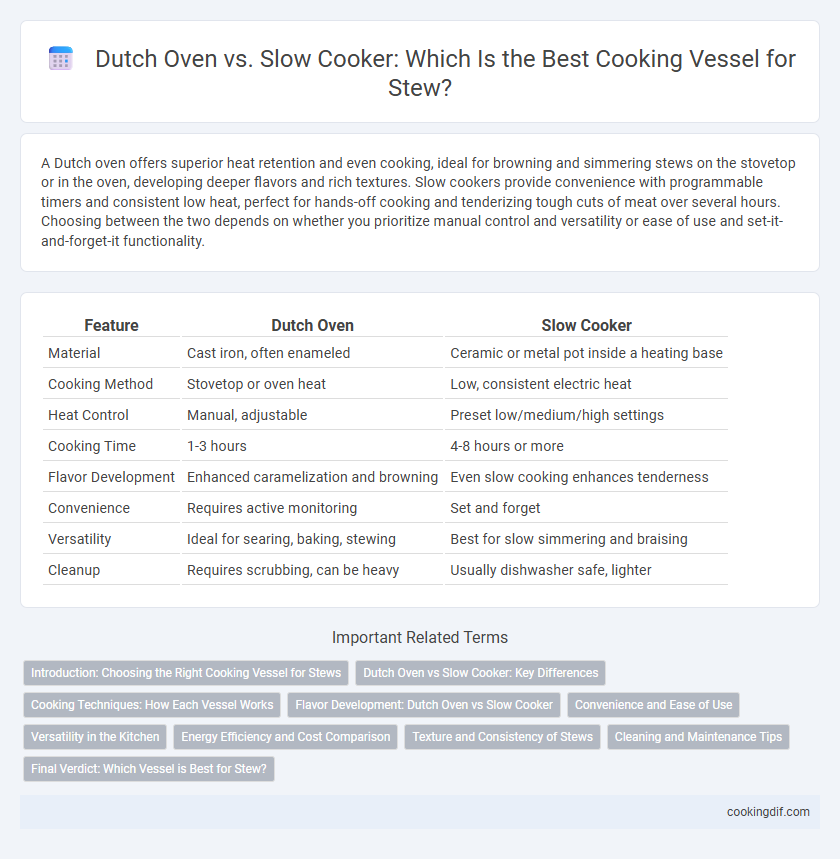 Dutch Oven vs. Slow Cooker: Which Is the Best Cooking Vessel for Stew?
