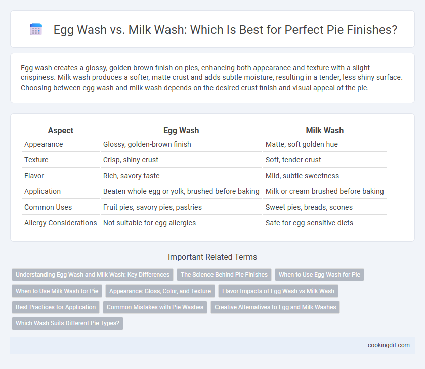Egg Wash vs. Milk Wash: Which Is Best for Perfect Pie Finishes?
