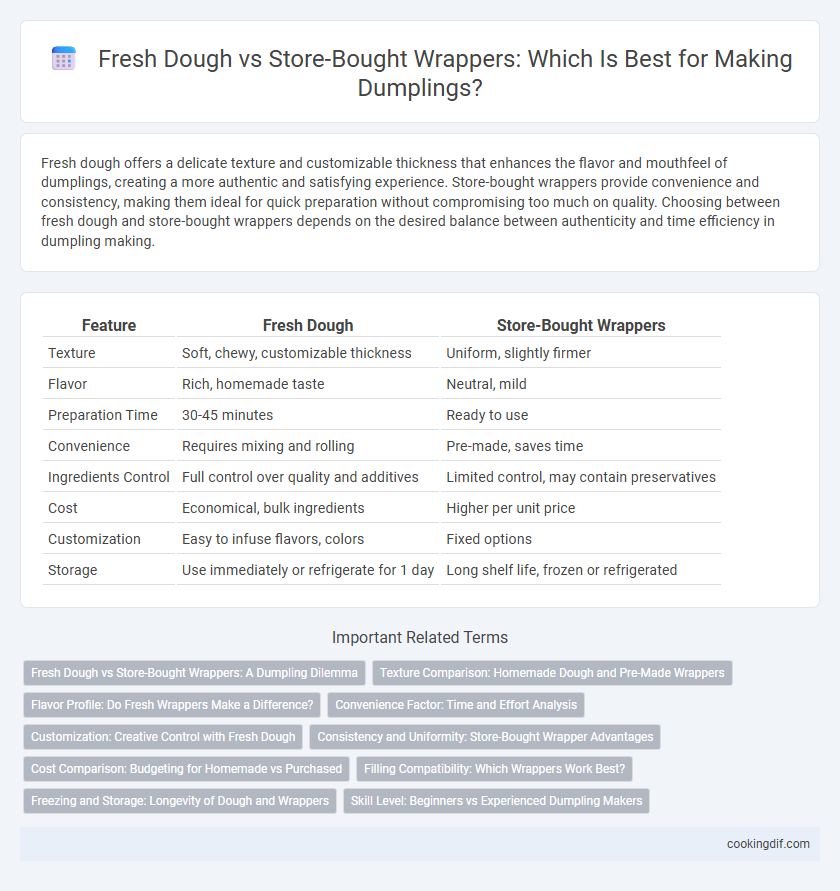 Fresh Dough vs Store-Bought Wrappers: Which Is Best for Making Dumplings?