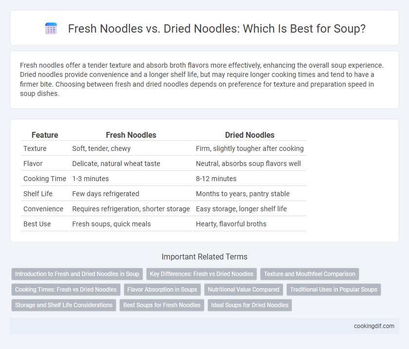 Fresh Noodles vs. Dried Noodles: Which Is Best for Soup?