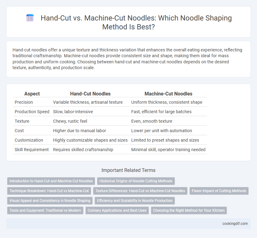 Hand-Cut vs. Machine-Cut Noodles: Which Noodle Shaping Method Is Best?