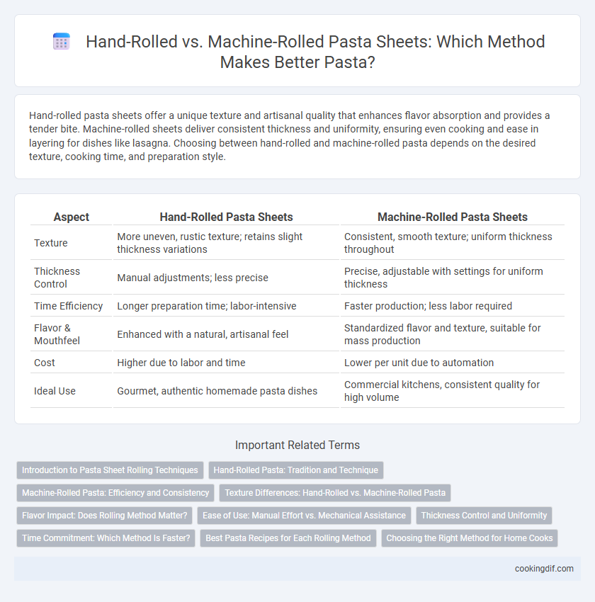 Hand-Rolled vs. Machine-Rolled Pasta Sheets: Which Method Makes Better Pasta?