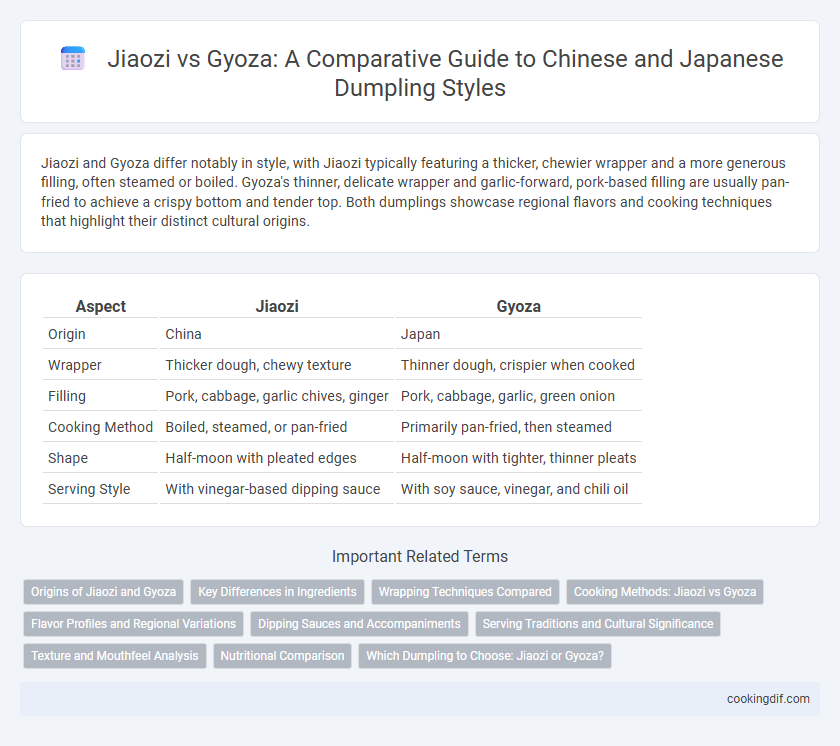 Jiaozi vs Gyoza: A Comparative Guide to Chinese and Japanese Dumpling Styles