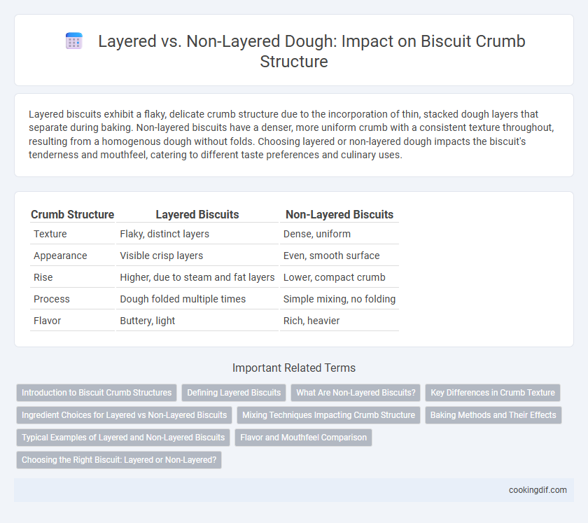 Layered vs. Non-Layered Dough: Impact on Biscuit Crumb Structure
