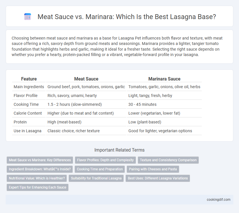 Meat Sauce vs. Marinara: Which Is the Best Lasagna Base?