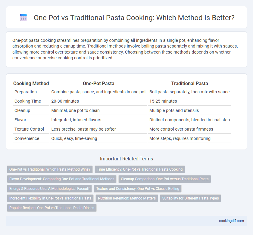 One-Pot vs Traditional Pasta Cooking: Which Method Is Better?