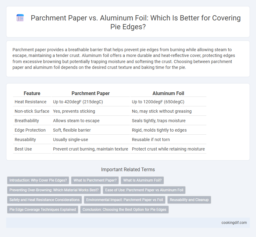 Parchment Paper vs. Aluminum Foil: Which Is Better for Covering Pie Edges?
