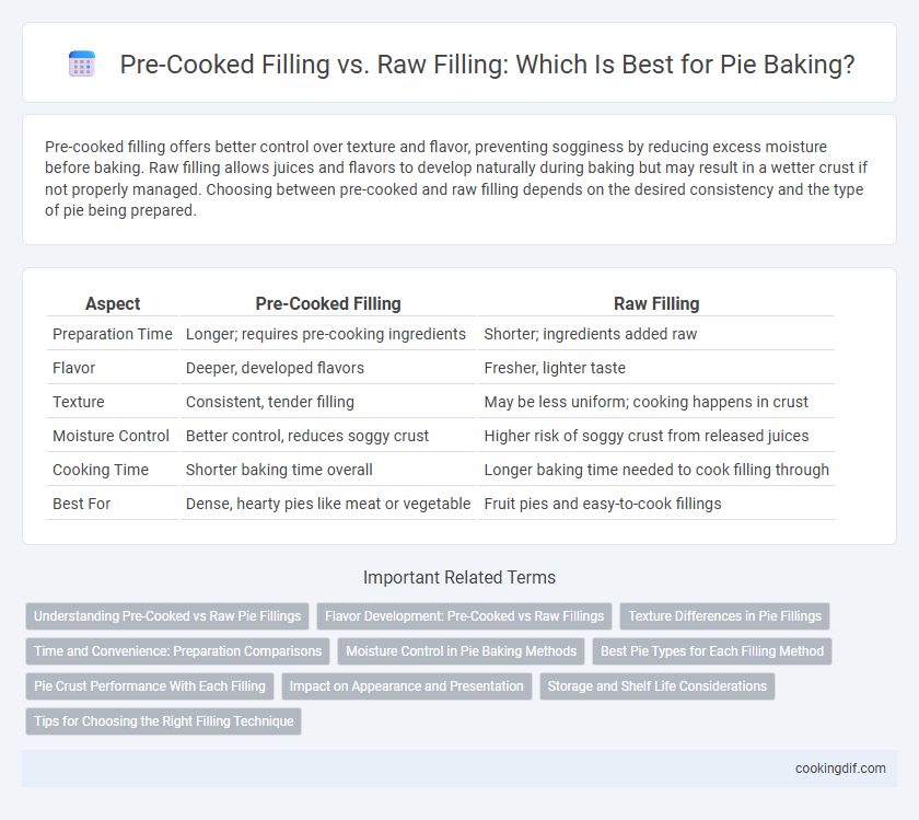 Pre-Cooked Filling vs. Raw Filling: Which Is Best for Pie Baking?