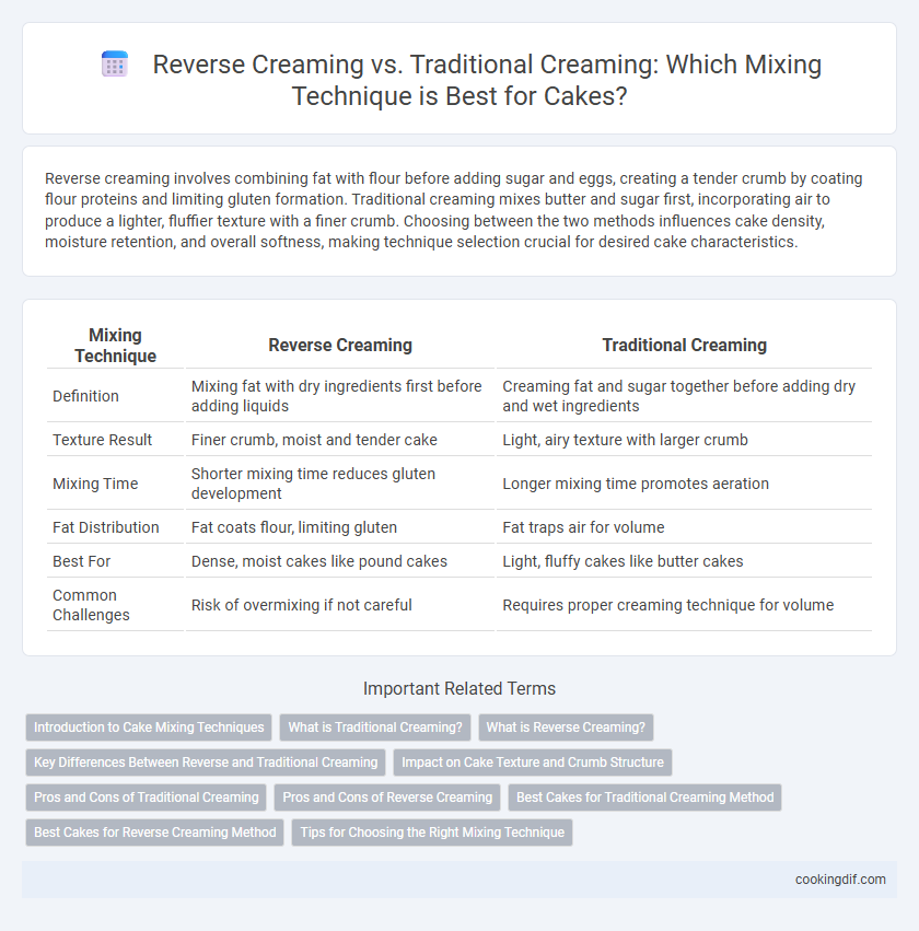Reverse Creaming vs. Traditional Creaming: Which Mixing Technique is Best for Cakes?