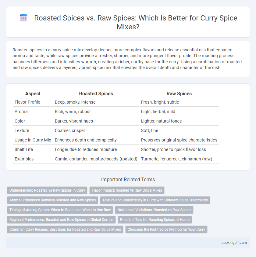 Roasted Spices vs. Raw Spices: Which Is Better for Curry Spice Mixes?