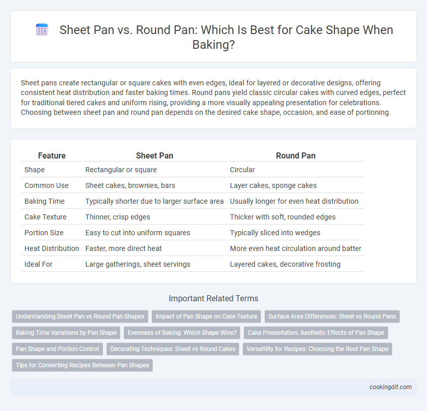 Sheet Pan vs. Round Pan: Which Is Best for Cake Shape When Baking?