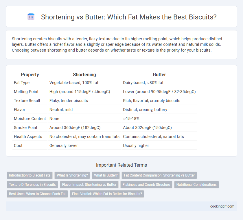 Shortening vs Butter: Which Fat Makes the Best Biscuits?