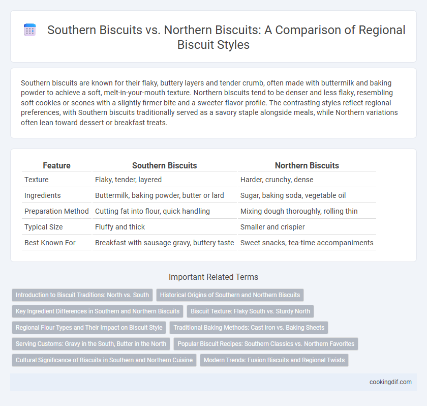 Southern Biscuits vs. Northern Biscuits: A Comparison of Regional Biscuit Styles