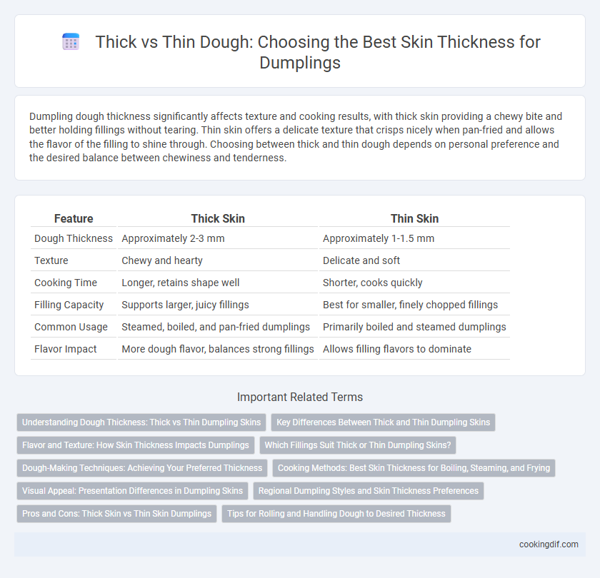 Thick vs Thin Dough: Choosing the Best Skin Thickness for Dumplings