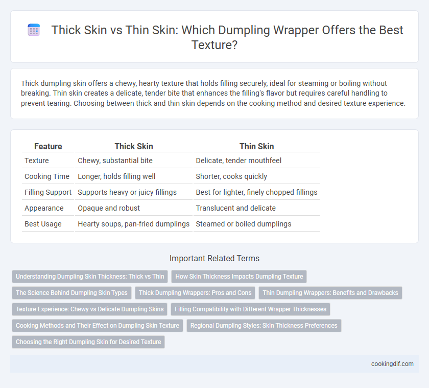 Thick Skin vs Thin Skin: Which Dumpling Wrapper Offers the Best Texture?