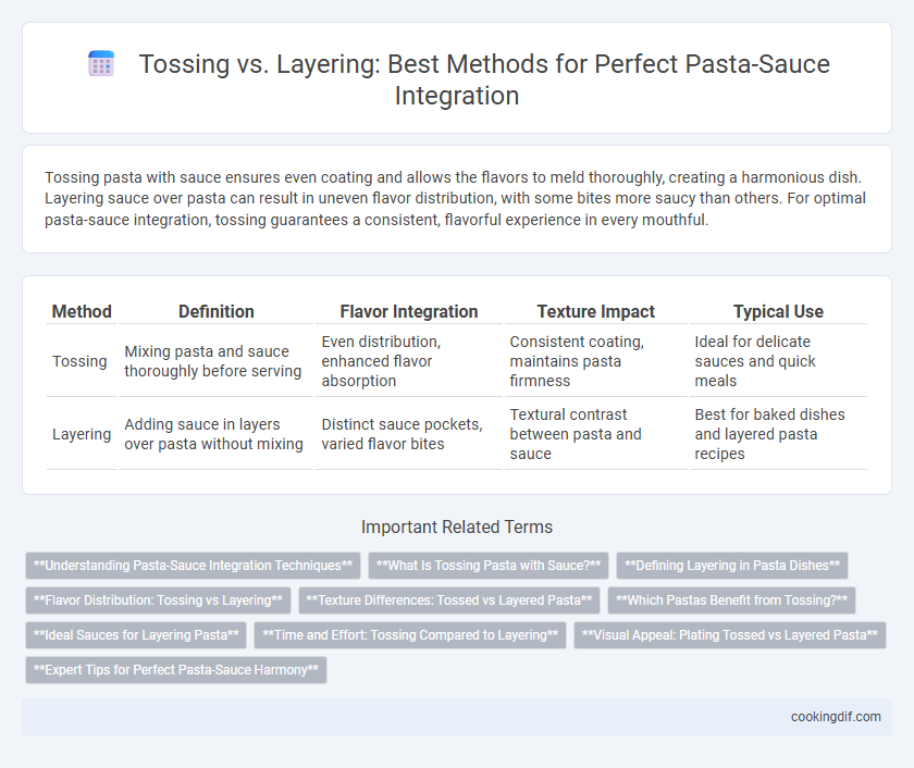 Tossing vs. Layering: Best Methods for Perfect Pasta-Sauce Integration