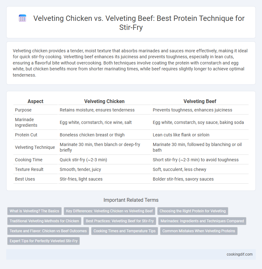 Velveting Chicken vs. Velveting Beef: Best Protein Technique for Stir-Fry