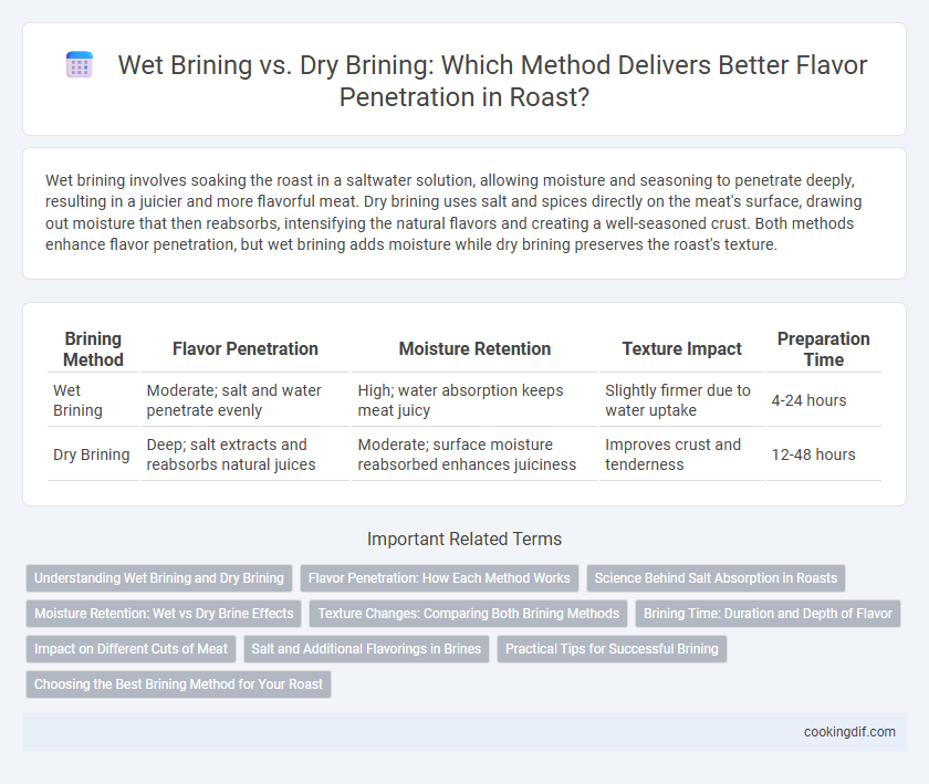 Wet Brining vs. Dry Brining: Which Method Delivers Better Flavor Penetration in Roast?