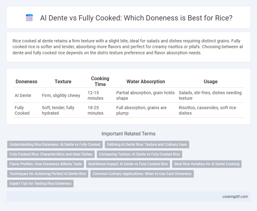 Al Dente vs Fully Cooked: Which Doneness is Best for Rice?