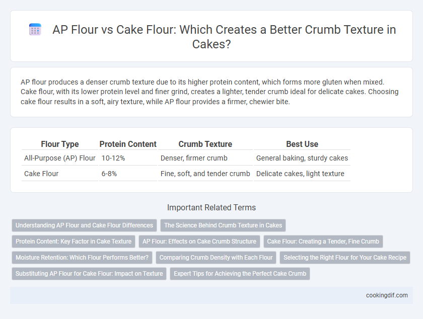 AP Flour vs Cake Flour: Which Creates a Better Crumb Texture in Cakes?