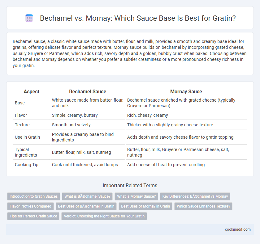 Bechamel vs. Mornay: Which Sauce Base Is Best for Gratin?