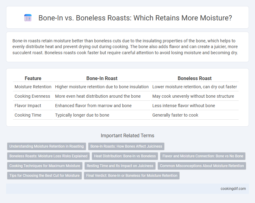 Bone-In vs. Boneless Roasts: Which Retains More Moisture?
