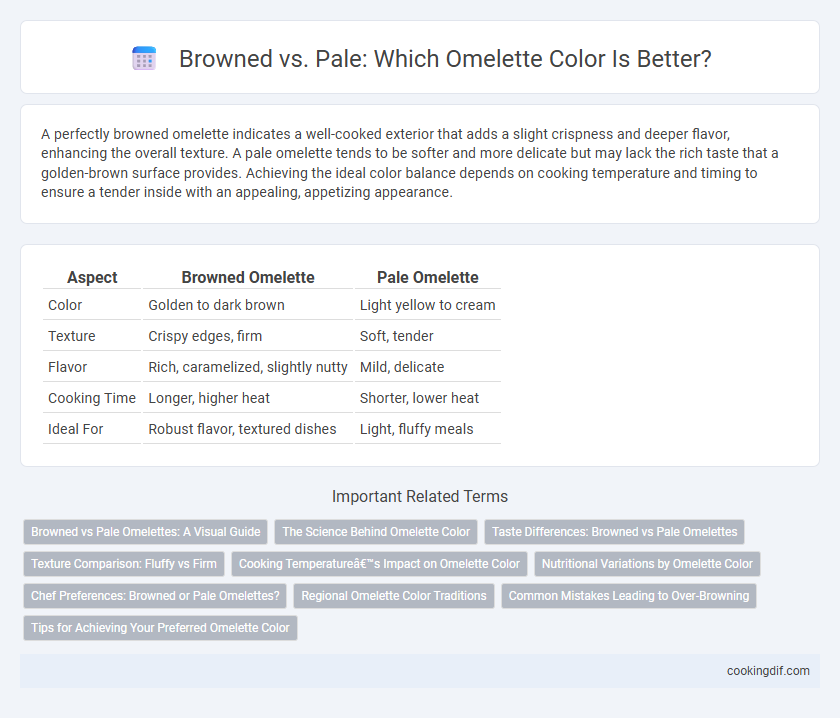 Browned vs. Pale: Which Omelette Color Is Better?
