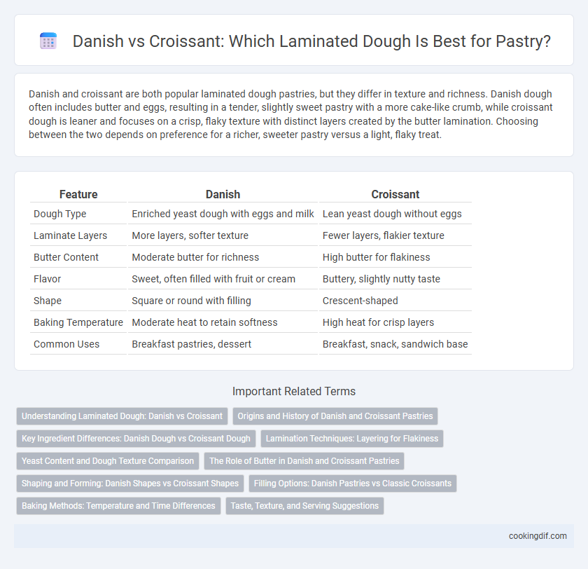 Danish vs Croissant: Which Laminated Dough Is Best for Pastry?