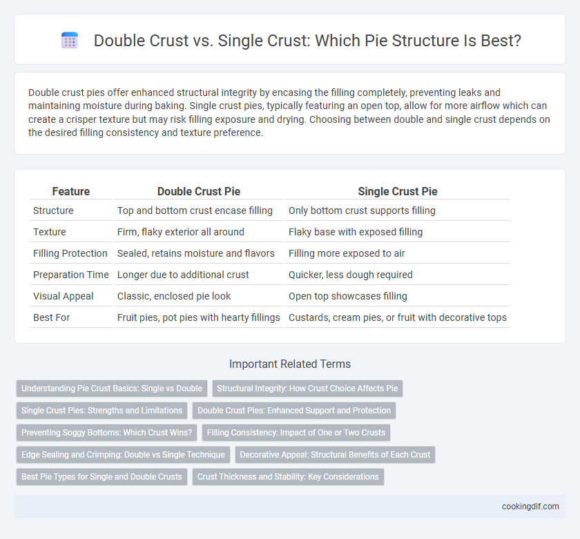 Double Crust vs. Single Crust: Which Pie Structure Is Best?