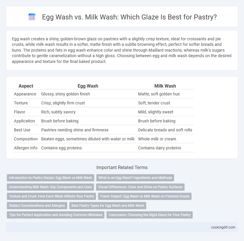 Egg Wash vs. Milk Wash: Which Glaze Is Best for Pastry?