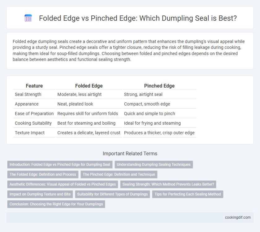 Folded Edge vs Pinched Edge: Which Dumpling Seal is Best?