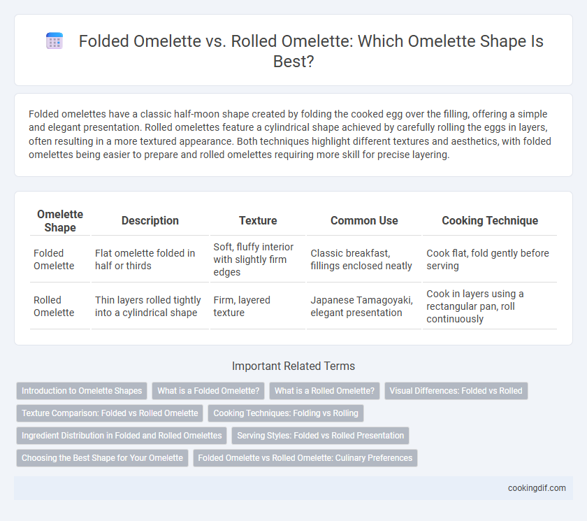 Folded Omelette vs. Rolled Omelette: Which Omelette Shape Is Best?